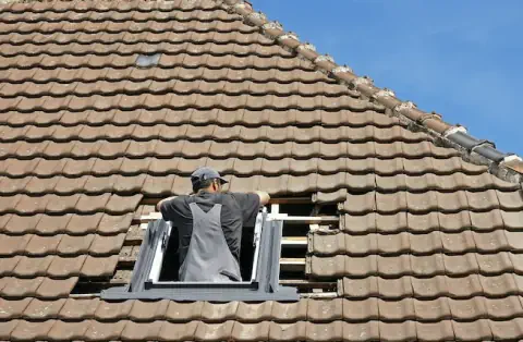 Pose de velux - Sampigny